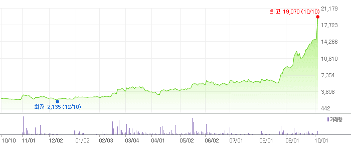 원익홀딩스 차트
